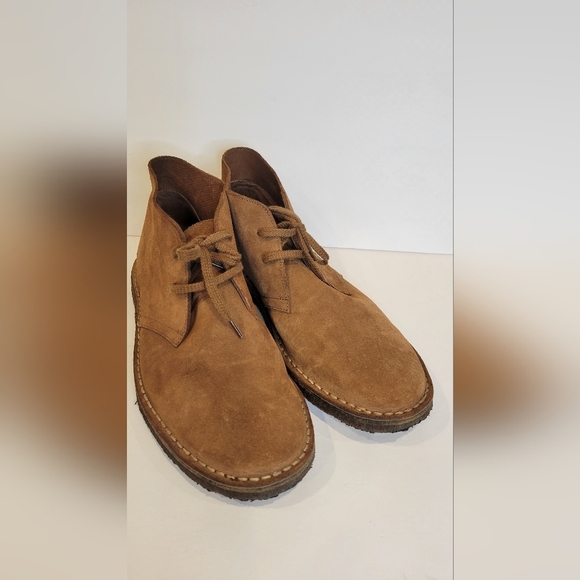 J. Crew Tan Suede Chukka Boots main image 5